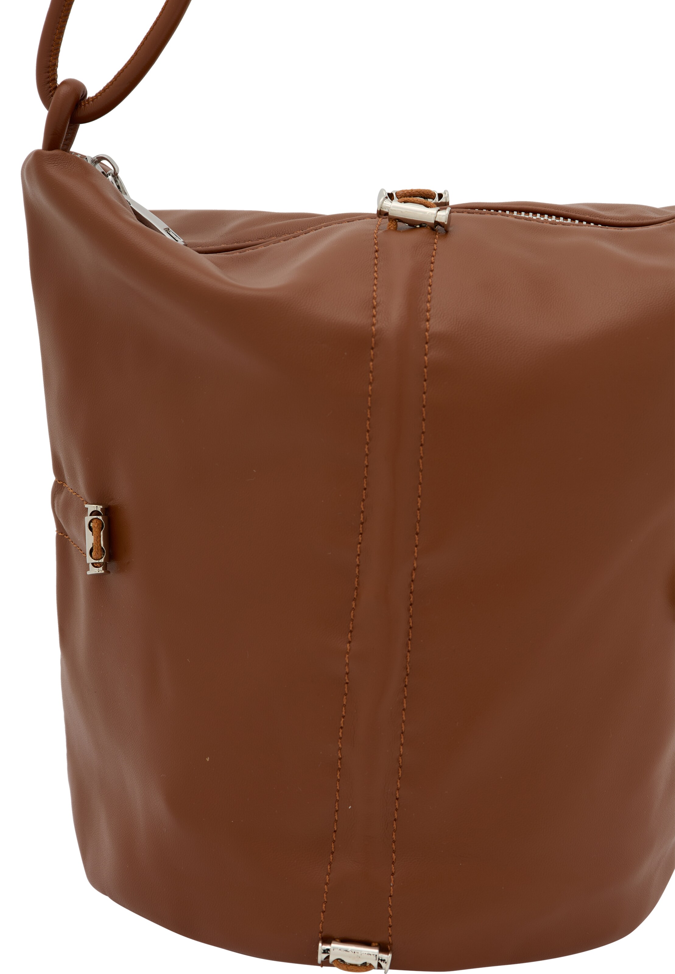 faina - Mala de ombro em castanho