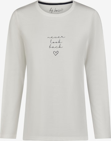 By Louise Longsleeve ' Mix & Match ' in Weiß: Vorderseite