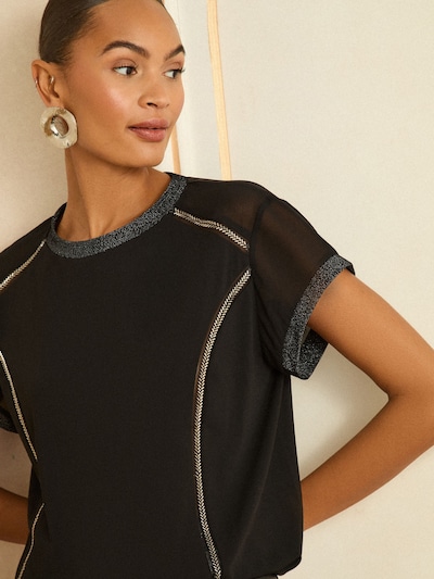 love & roses Majica u crna / srebro, Pregled proizvoda