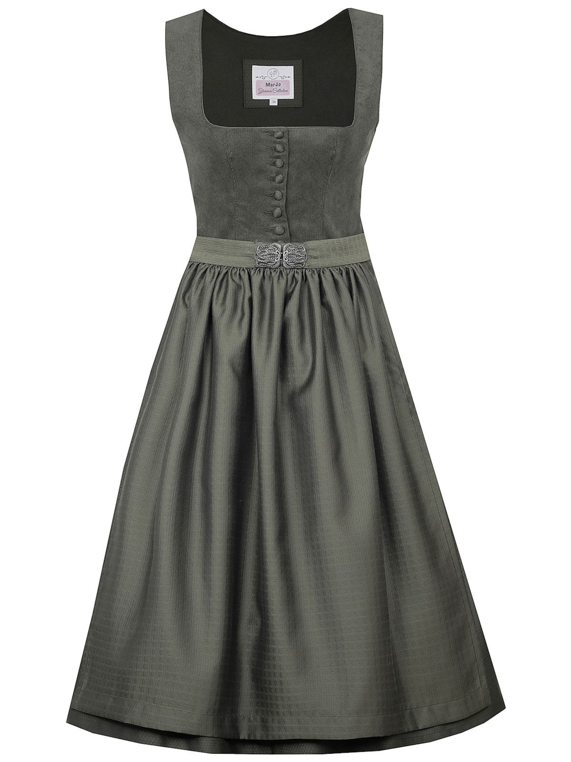 MARJO Dirndl 'OSTERHOFEN'‌‌‌‌‌‌‌‌‌ in Grün: Vorderseite
