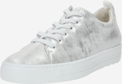 Sneaker bassa Paul Green di colore grigio argento / bianco, Visualizzazione prodotti