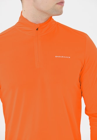 ENDURANCE Functioneel shirt 'Omais' in Oranje