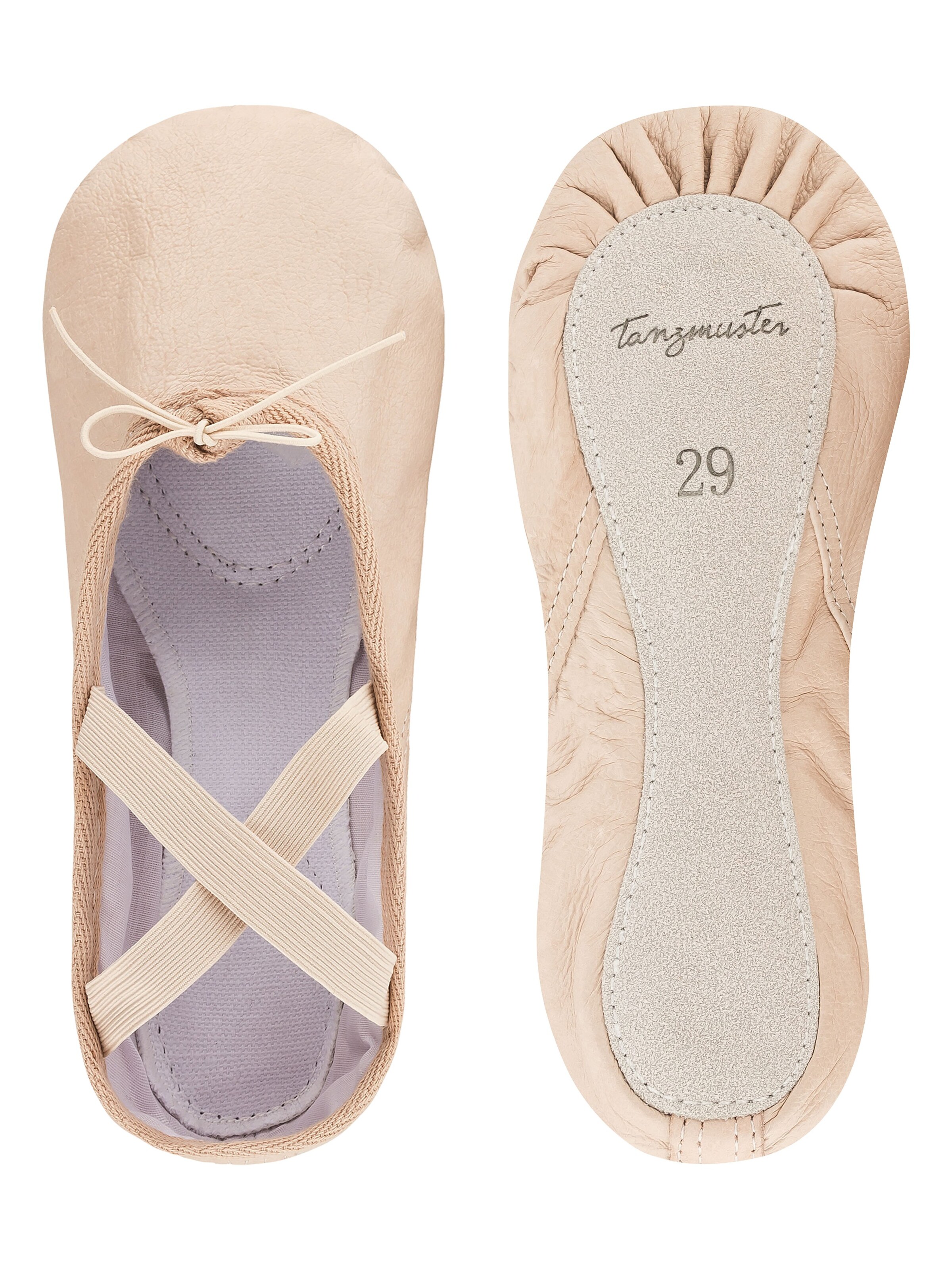 Tanzmuster Athletic Shoes 'Sasha' in Beige: front