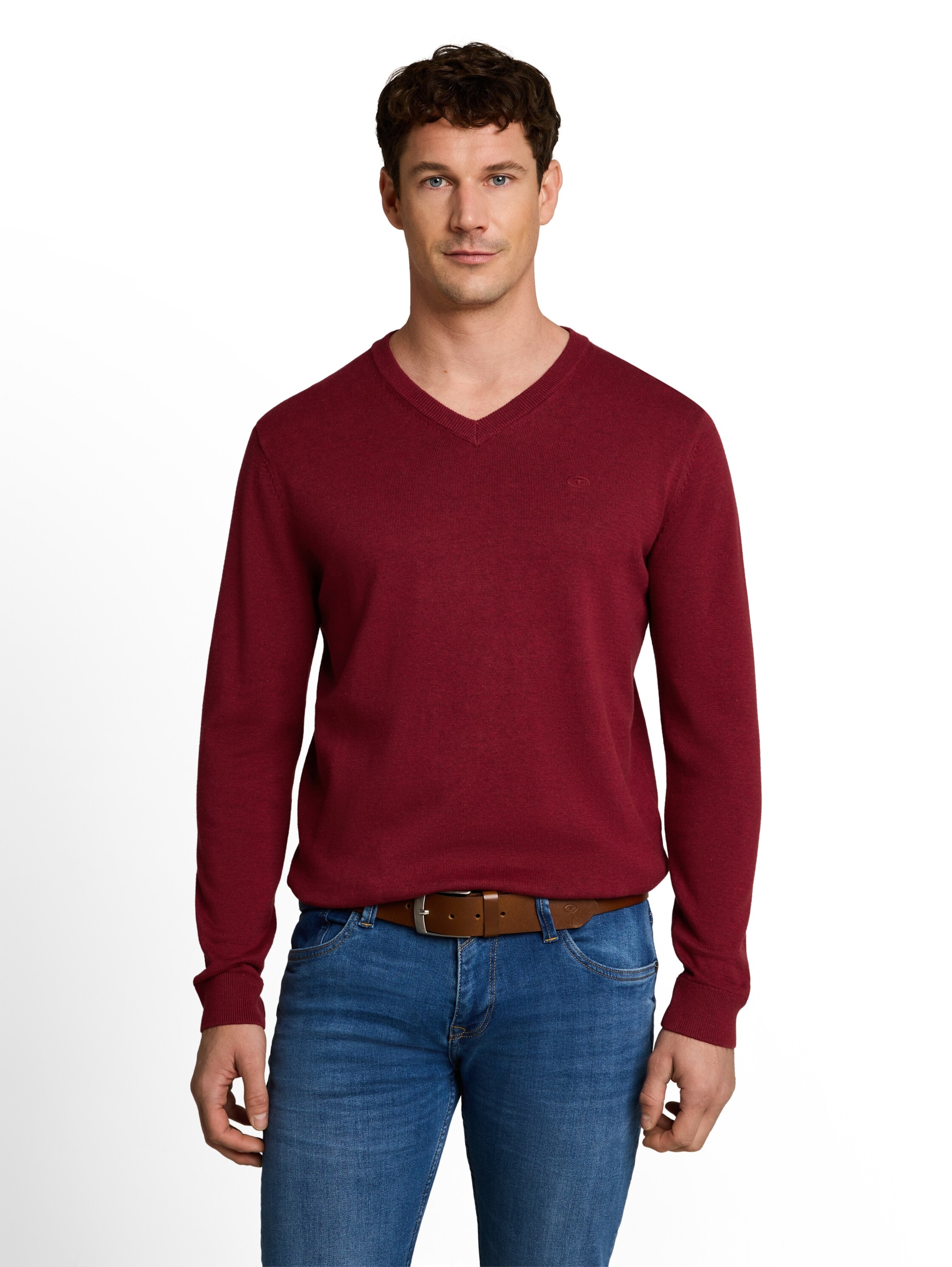 TOM TAILOR Pullover i rød: forside