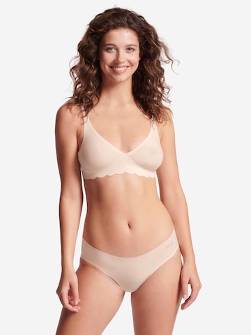 SLOGGI Boyshorts 'ZERO Microfibre 2.0' in White