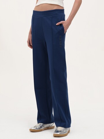Rockupy Pajama Pants 'Lauren' in Blue: front