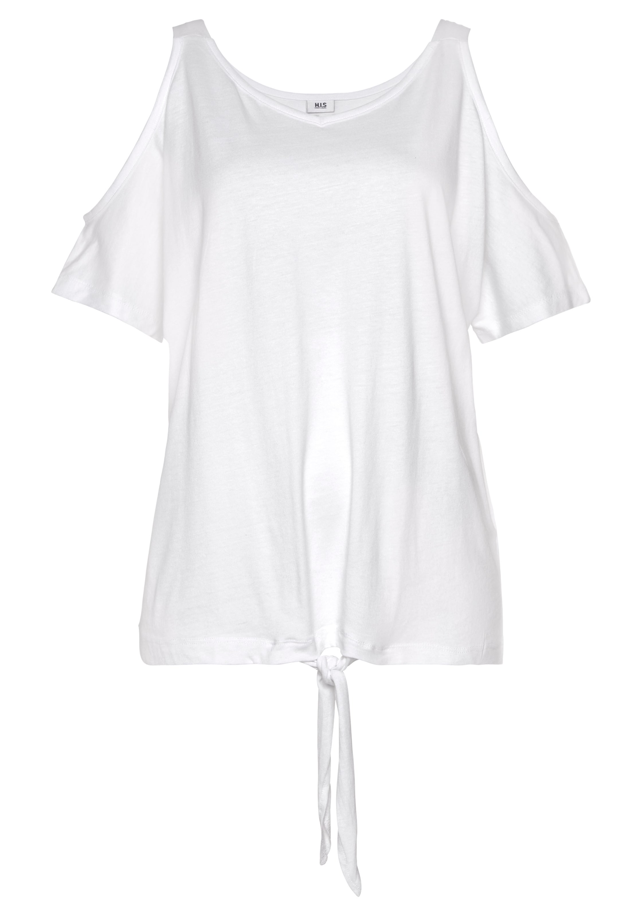 Maglietta di H.I.S in bianco: frontale