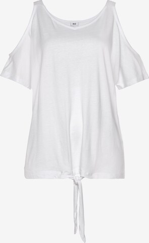 T-shirt H.I.S en blanc : devant