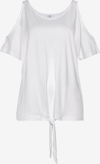 H.I.S T-shirt en blanc, Vue avec produit