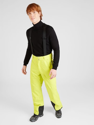 Regular Pantalon de sport 'Achieve II' DARE2B en jaune