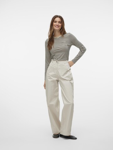 VERO MODA Loosefit Broek 'VMChris' in Beige