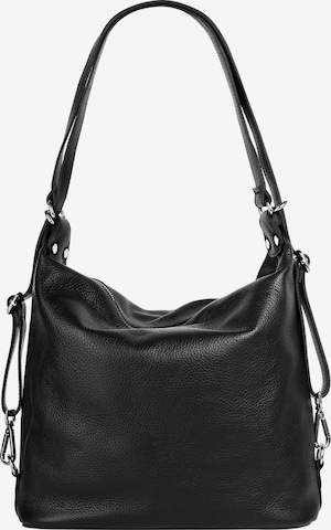 Cabas Samantha Look en noir : devant