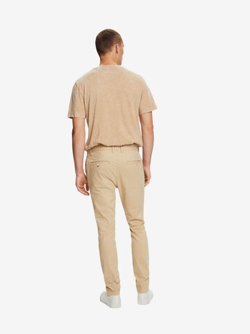 ESPRIT Slimfit Hose in Beige