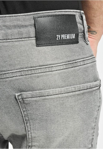 Slimfit Jeans 'Kurt' di 2Y Premium in grigio