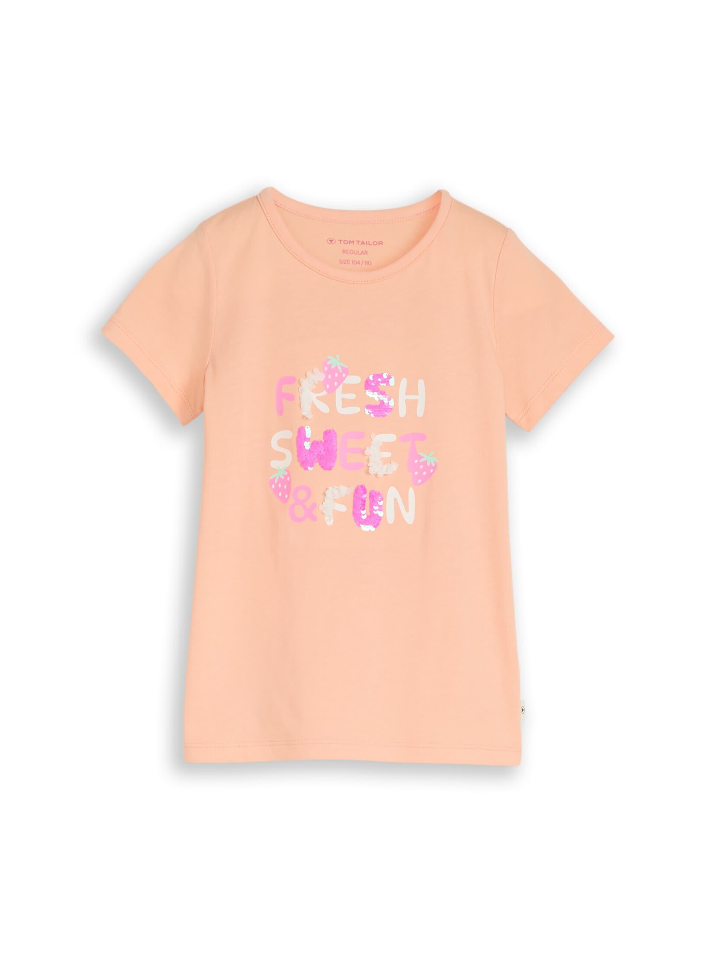 TOM TAILOR Shirt in Pink: front