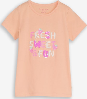 TOM TAILOR Shirt in Pink: front