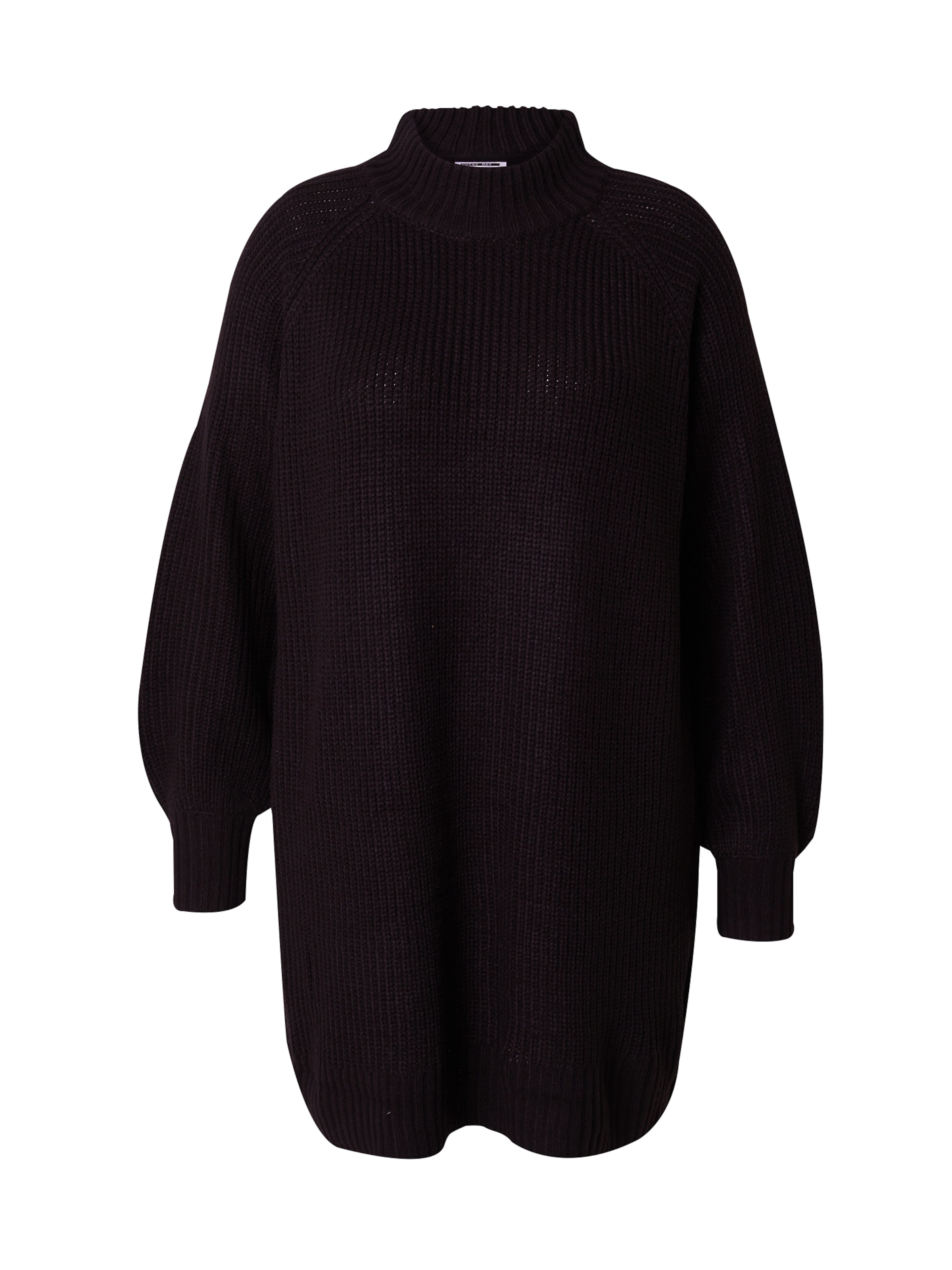 Noisy May Curve - Vestido de malha 'NMTIMMY' em preto: frente