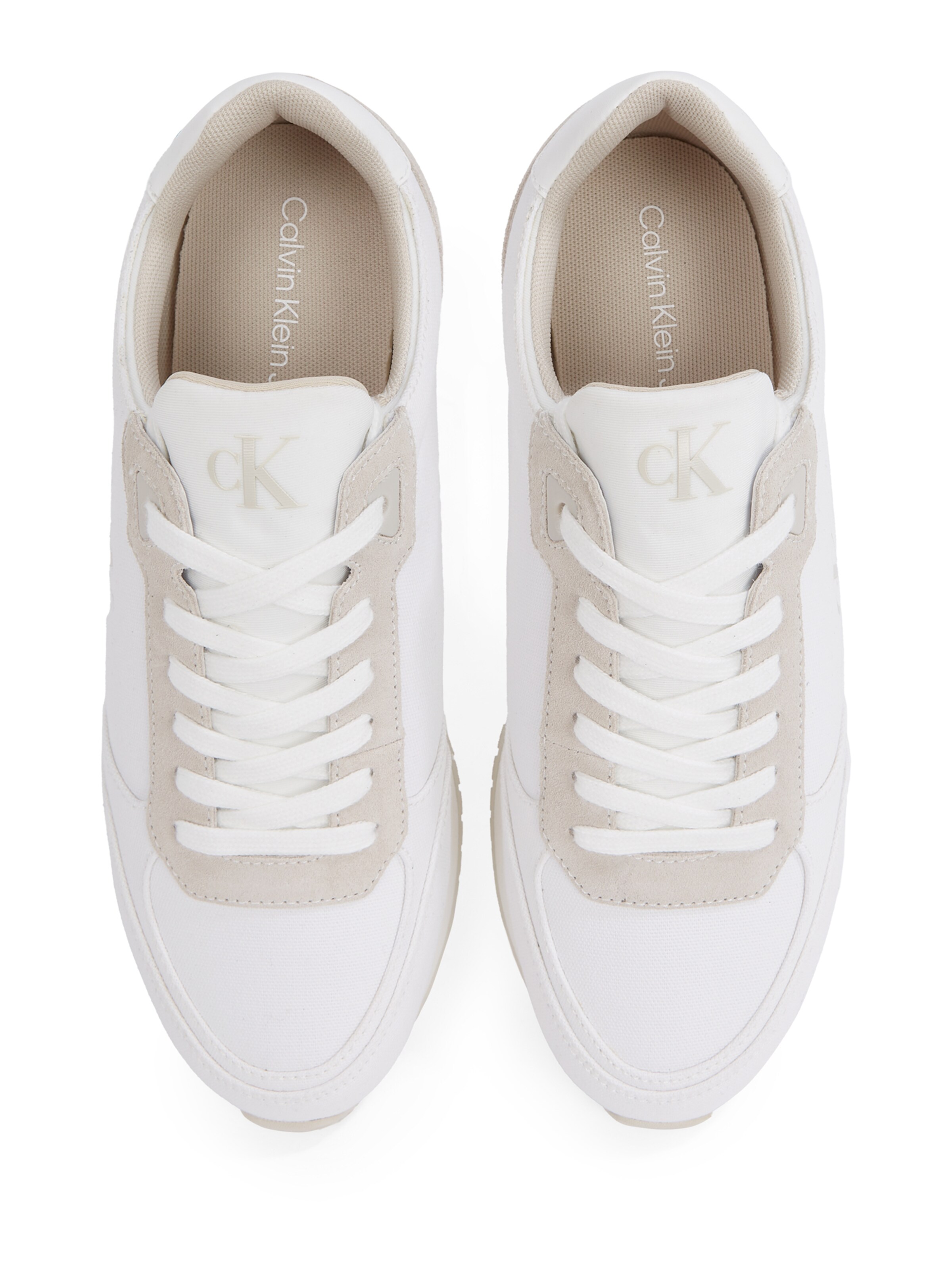Baskets basses Calvin Klein en blanc
