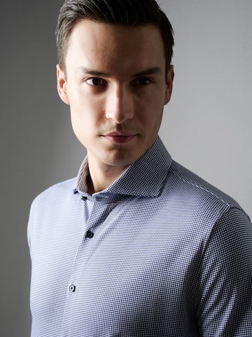 DESOTO Slim fit Overhemd in Blauw