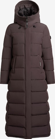 khujo Зимно палто 'CLARESSE2' в лилав: отпред