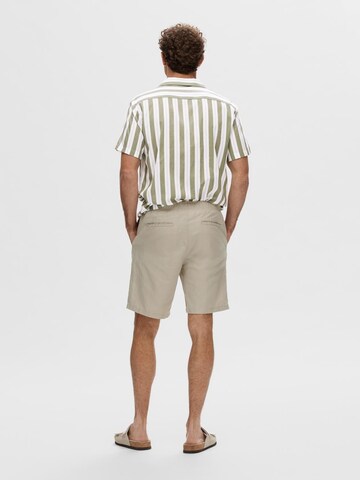 SELECTED HOMME Regular Shorts 'JONES' in Beige