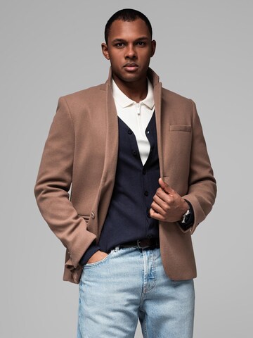 Ombre Regular fit Blazer in Brown