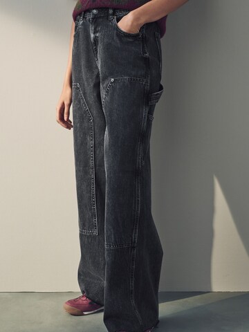 Wide Leg Jean Next en noir