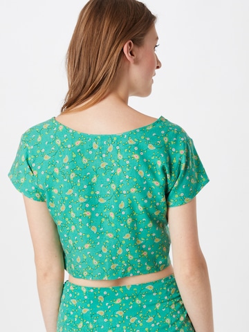 Motel Blouse 'Raeto' in Green