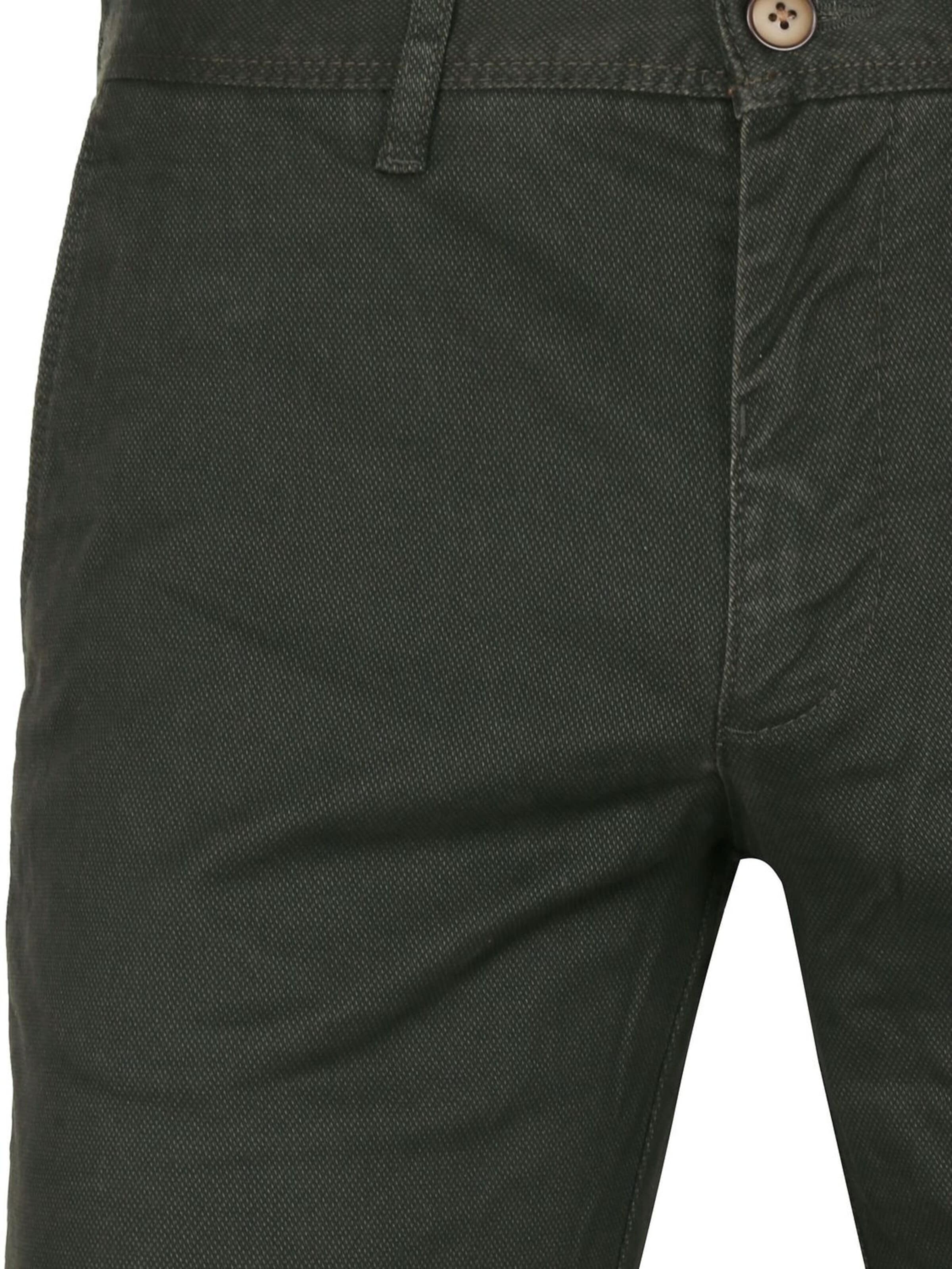Coupe slim Pantalon chino 'Sartre' Suitable en vert