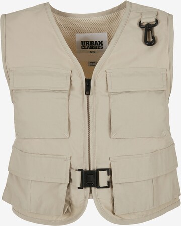Urban Classics Vest in Beige: front