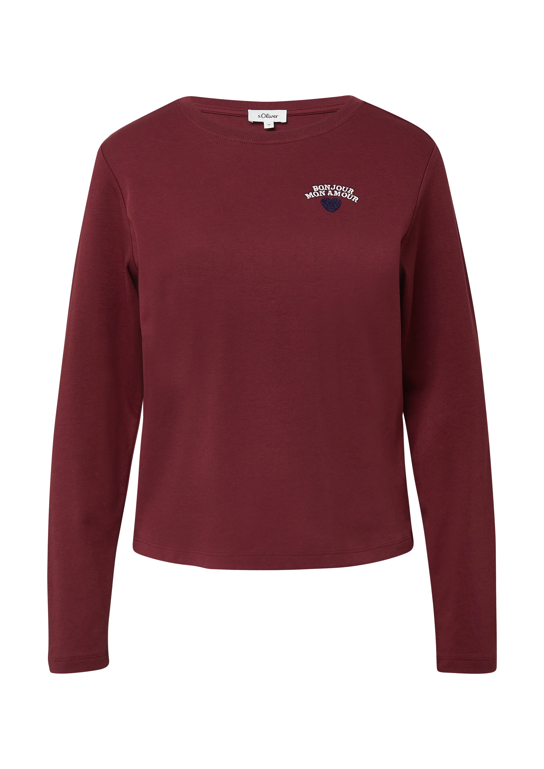 s.Oliver Shirt in Rot: Vorderseite