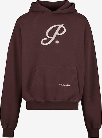 brūns Prohibited Sportisks džemperis 'Brixton': no priekšpuses