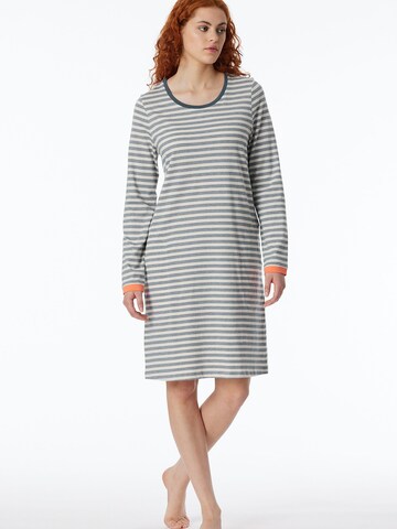 SCHIESSER Nachthemd ' Casual Essentials ' in Blauw