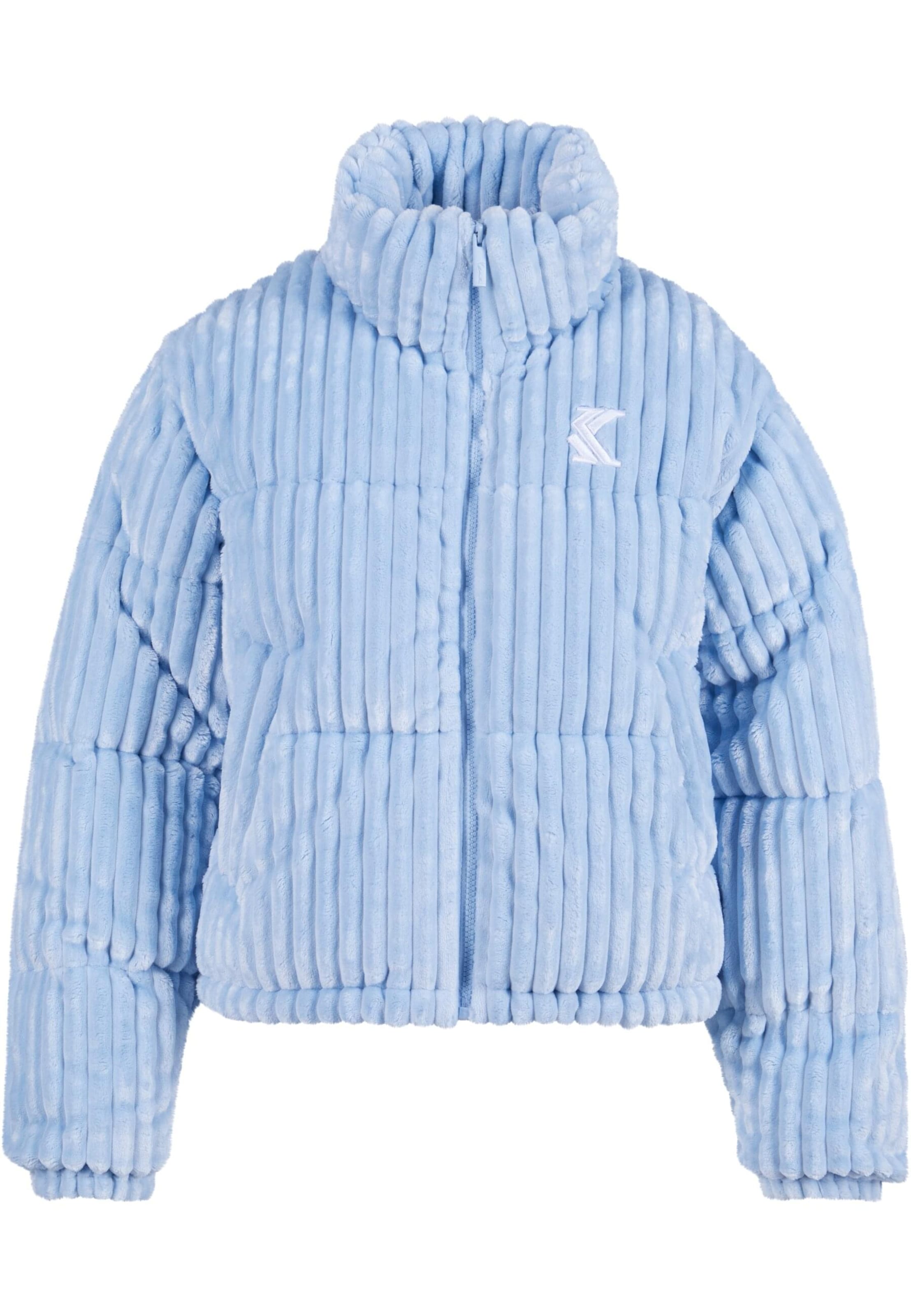 Giacca di mezza stagione di Karl Kani in blu: frontale