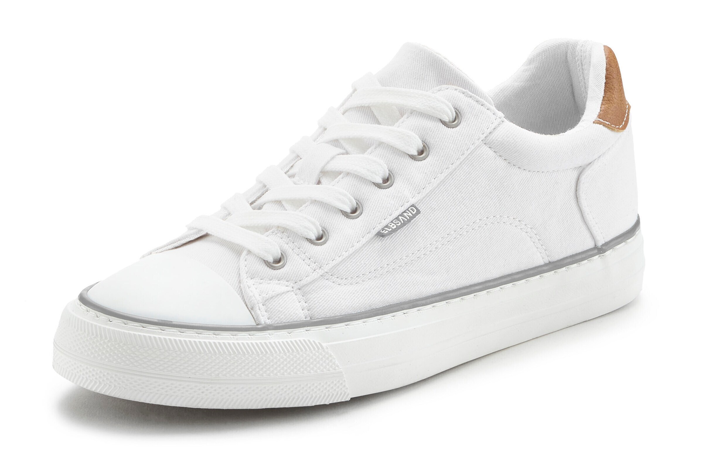 Elbsand Sneaker in karamell / weiß, Produktansicht