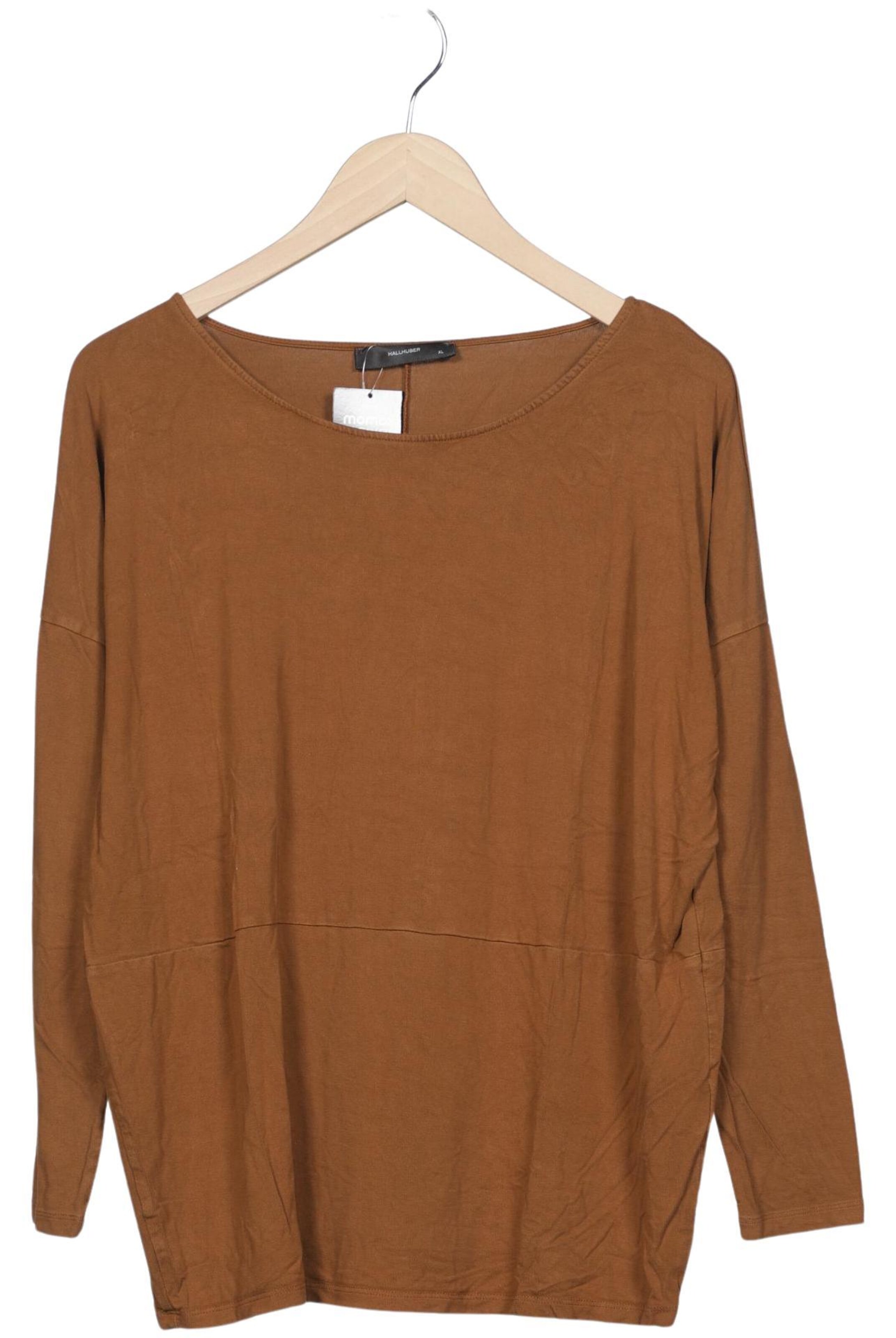 HALLHUBER Top & Shirt in XL in Brown: front