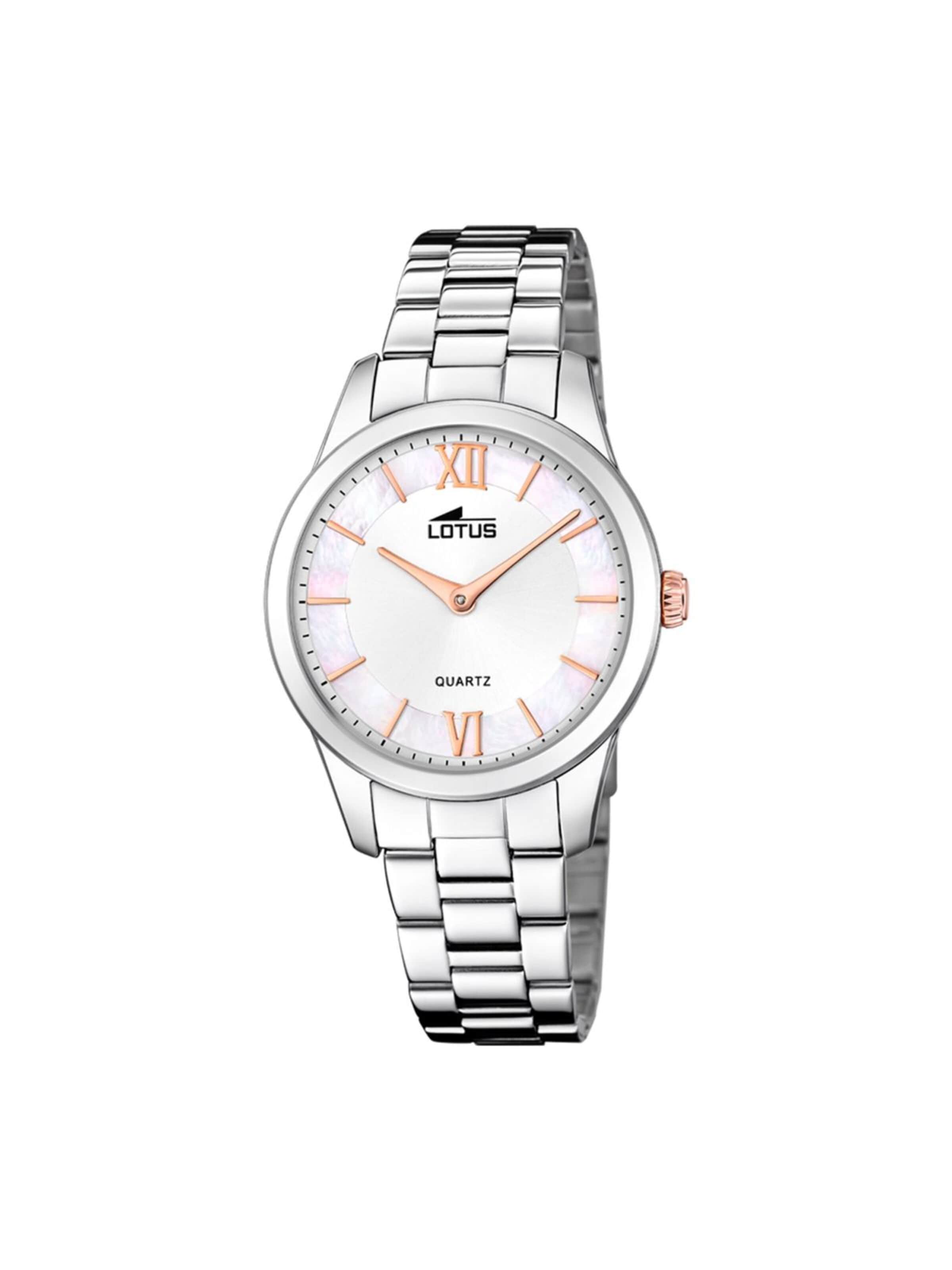 Montre à affichage analogique 'Lotus - Watch Trendy - Quartz watch movement - Watch case width: 34 mm' Lotus en gris : devant