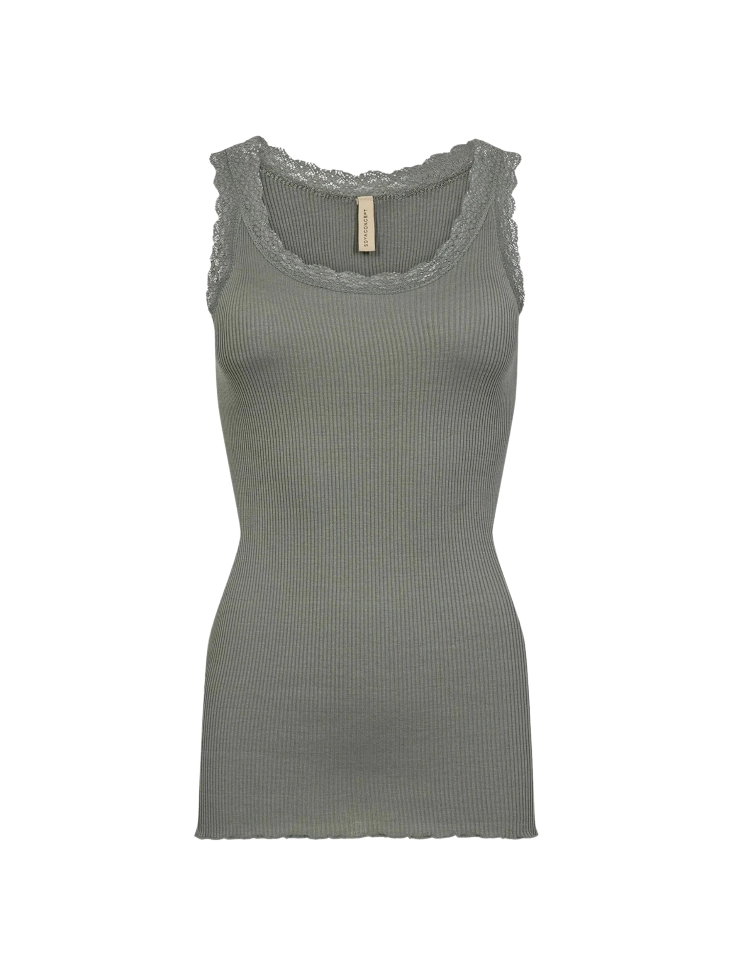 Haut ' SC_SARONA ' Soyaconcept en vert : devant