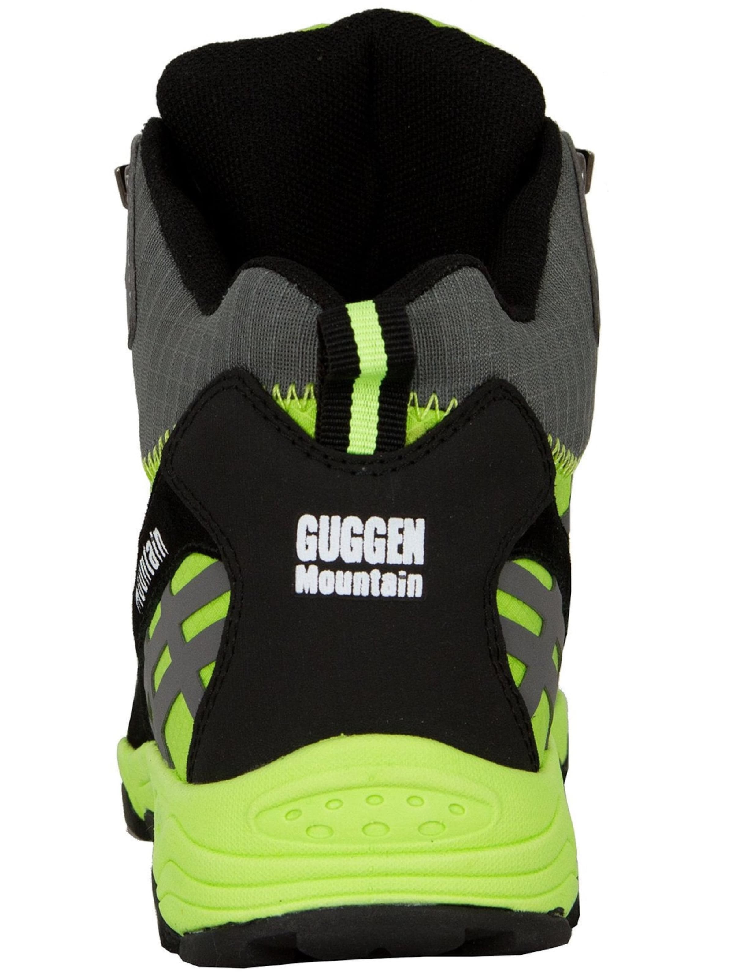 Guggen Mountain Lace-up boot 'M011' in Green