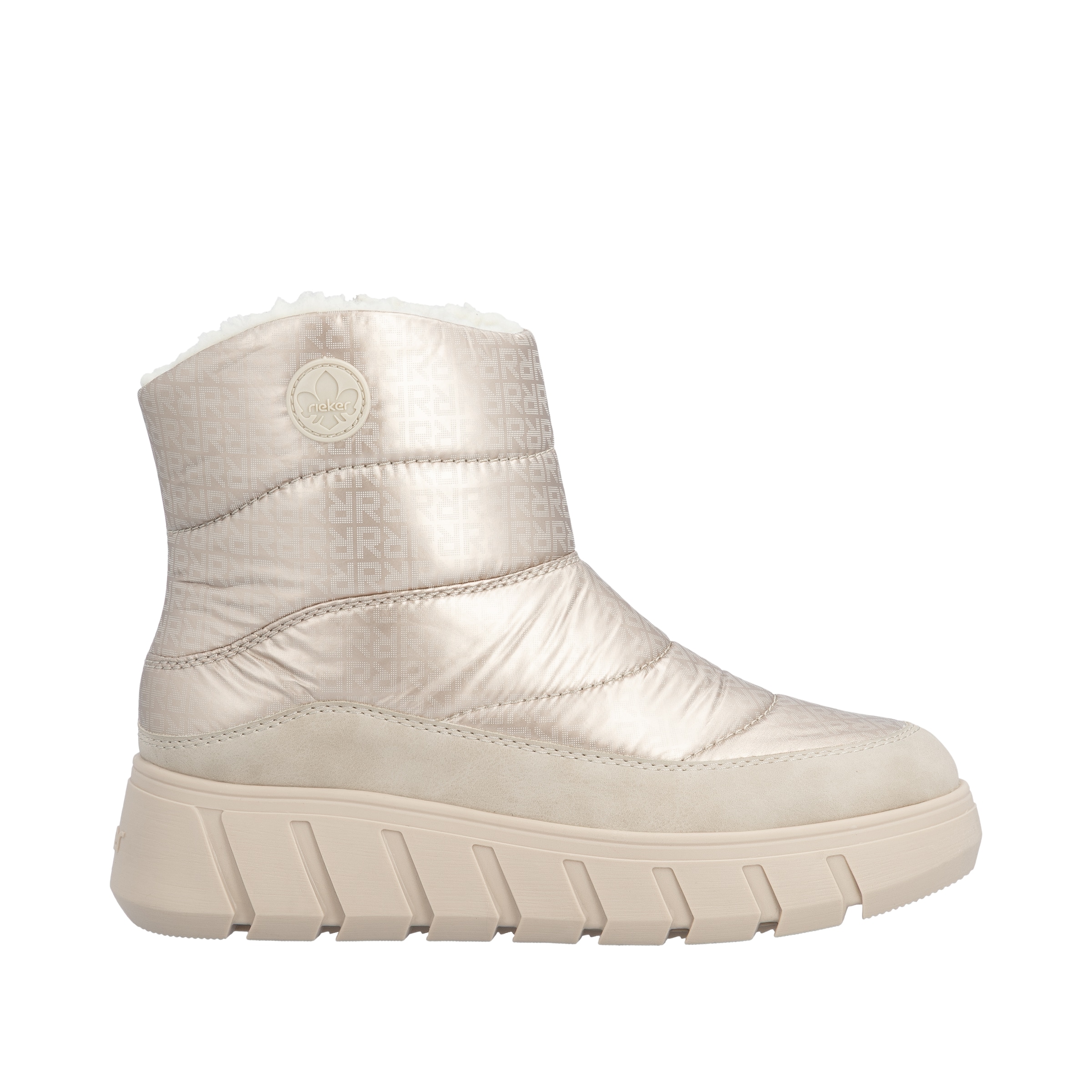 Rieker Snow Boots in Beige