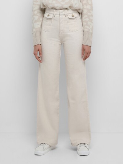 Scalpers Pants in White denim, View model