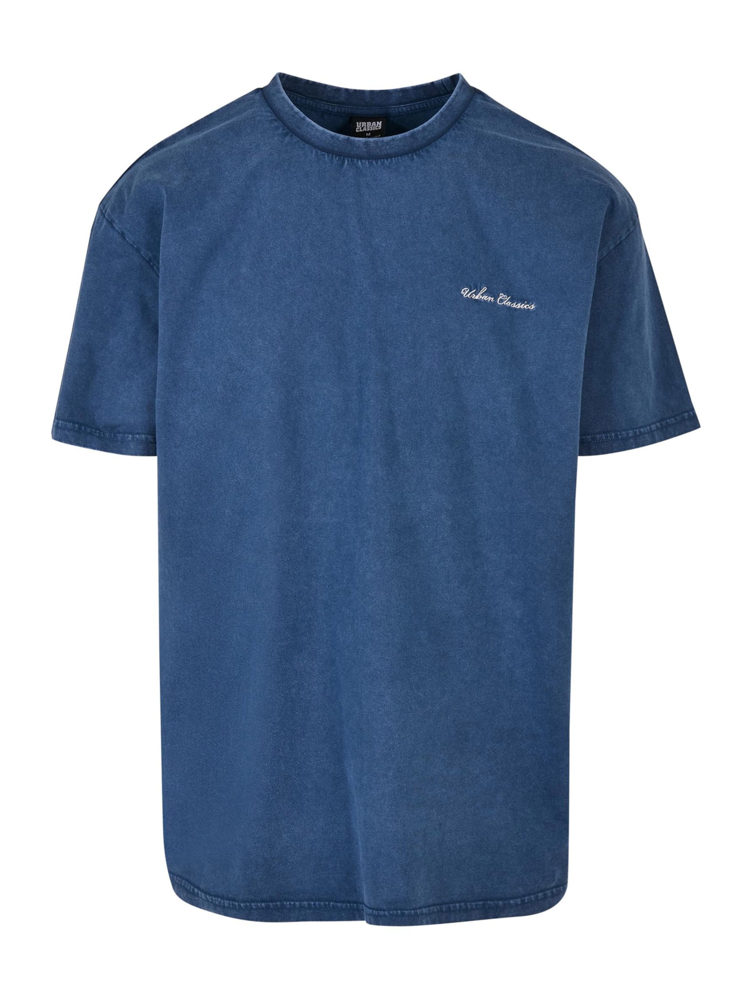 Urban Classics Tričko - Modrá: predná strana