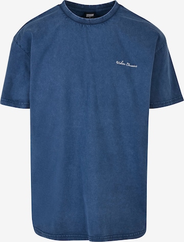 T-Shirt Urban Classics en bleu : devant