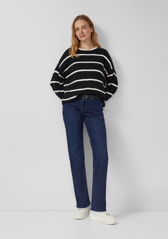 s.Oliver Oversized trui in Zwart