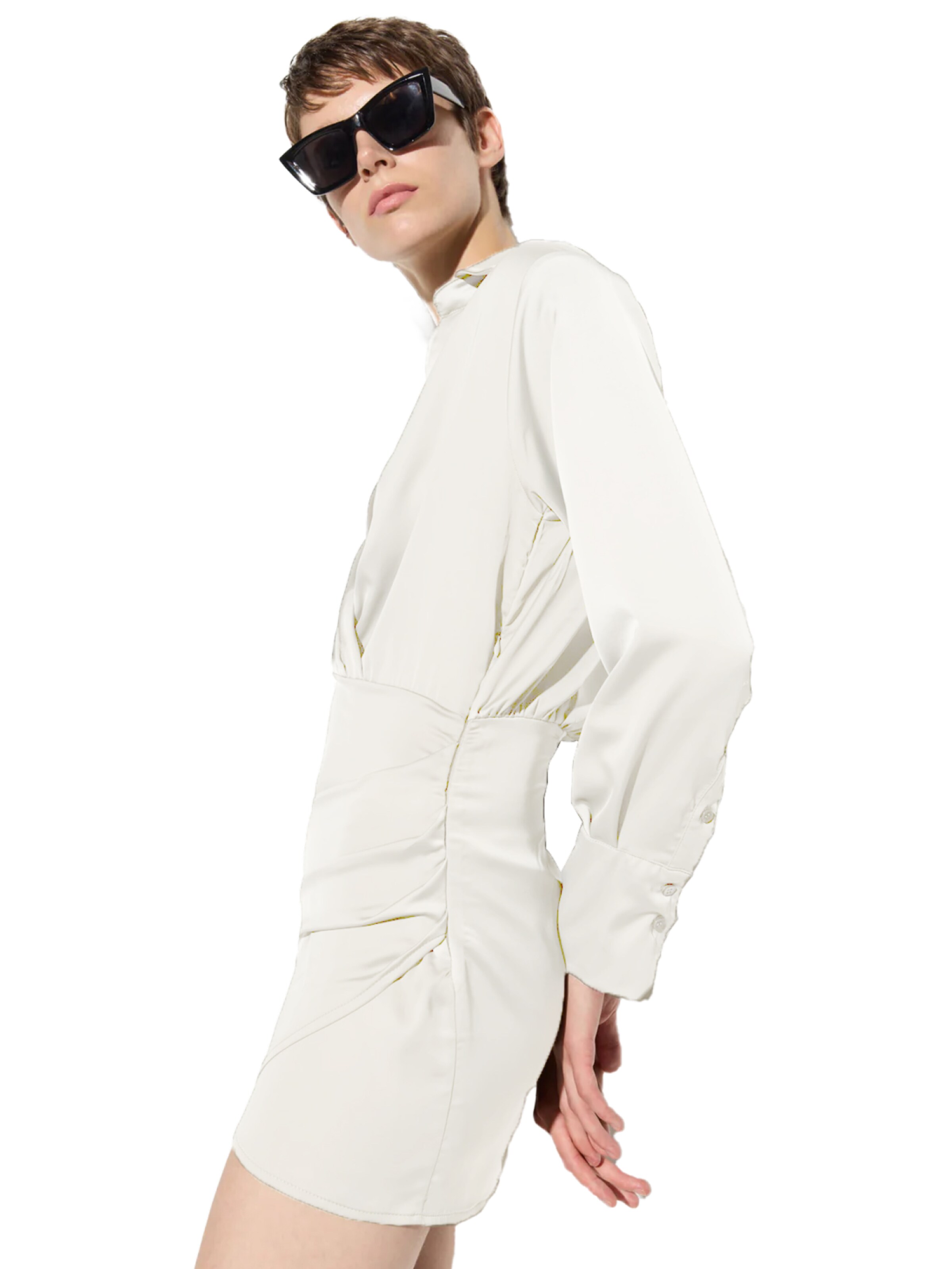 No Matter What Jurk in Beige