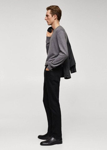 MANGO MAN Slim fit Jeans 'Jan' in Black