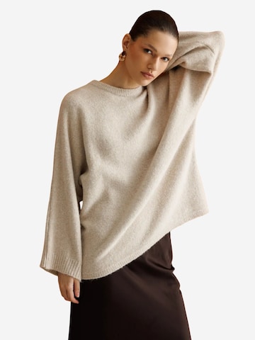 Pullover di MixRay in bianco: frontale