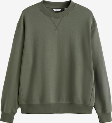 Sweat-shirt Next en vert : devant