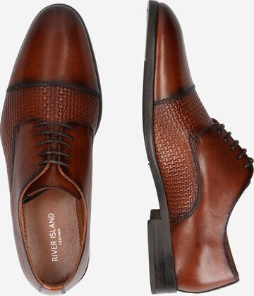 River Island Lace-Up Shoes in Brown