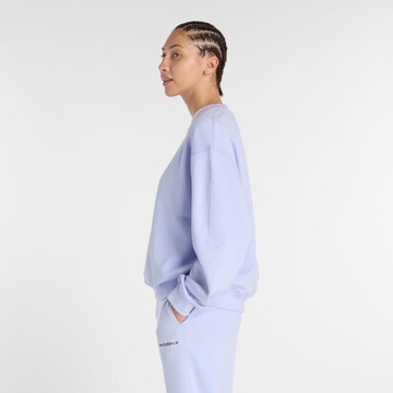 new balance Sweatshirt in Lila